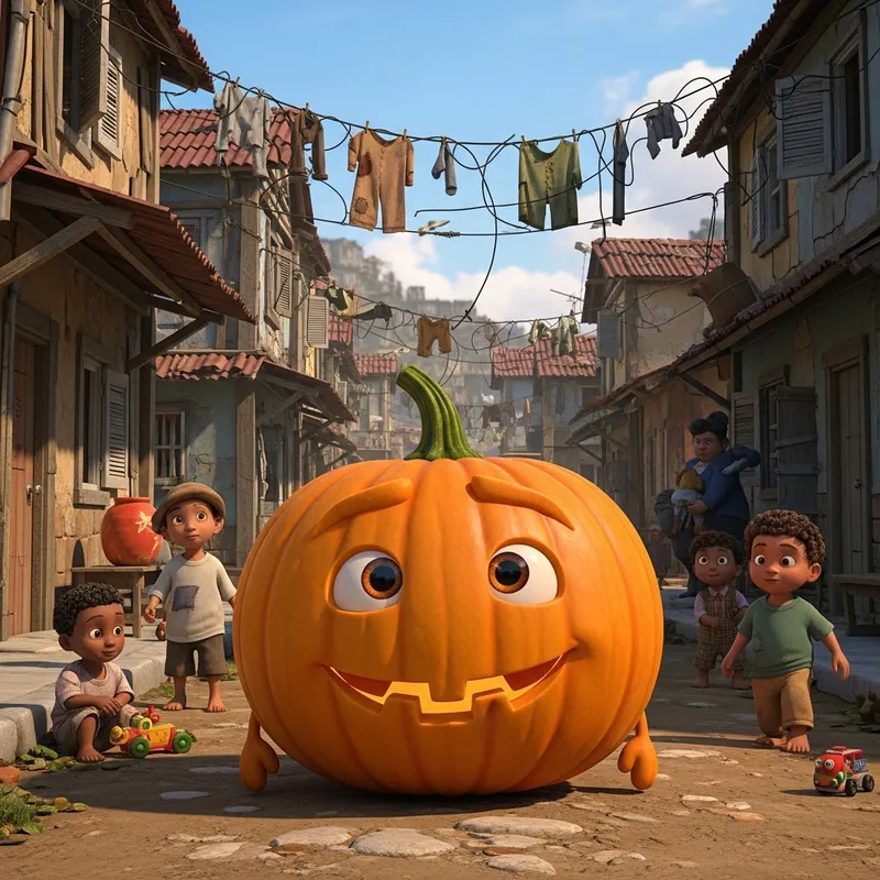 Lively Pumpkin in Humble Neighborhood - Unity & Strength Lively Pumpkin in Humble Neighborhood - Unity & Strength