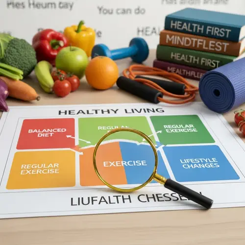 Blueprint for Healthy Living: Balanced Diet, Exercise, Mental Health & Lifestyle Changes