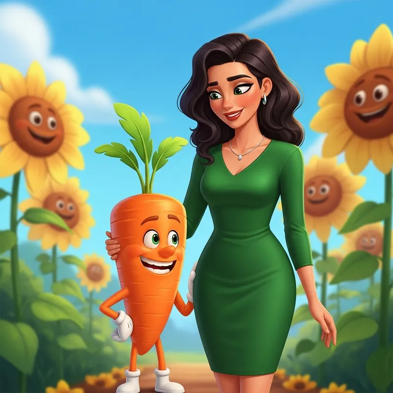 Delicious Dr. Food Adventures with Animated Carrots Delicious Dr. Food Adventures with Animated Carrots