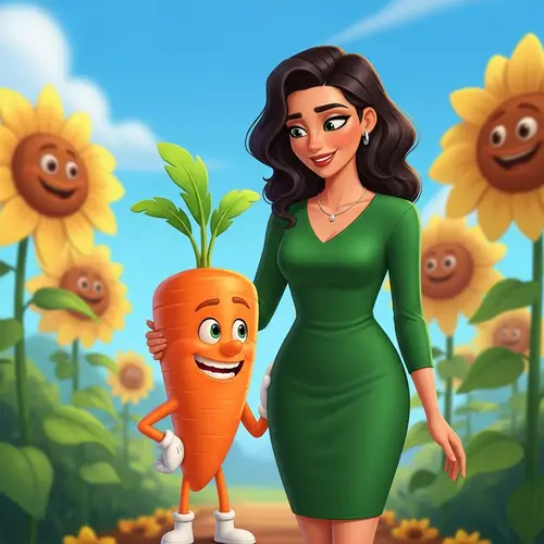 Delicious Dr. Food Adventures with Animated Carrots