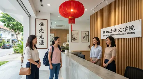 Modern Chinese Language School Reception in Singapore