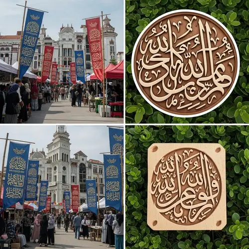 2024 Elections: Vibrant Melayu Script Visuals