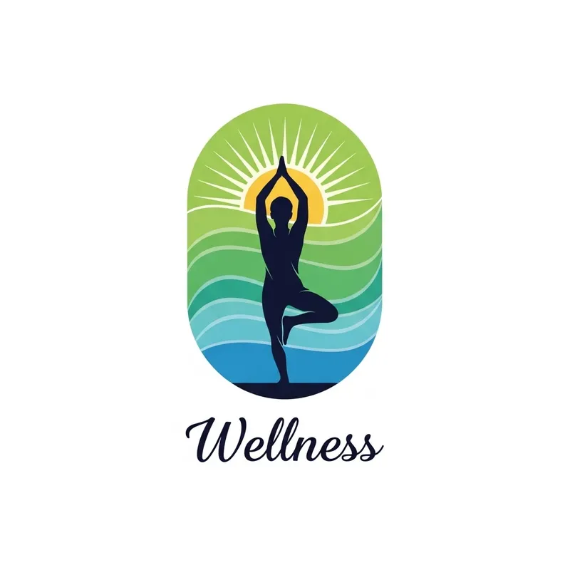 Serene Wellness Logo Design Ideas
