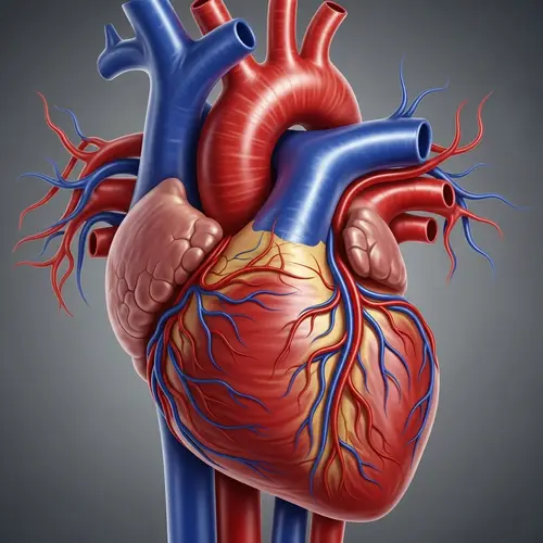 Detailed Realistic Heart Anatomy | Rich Colors & Structure