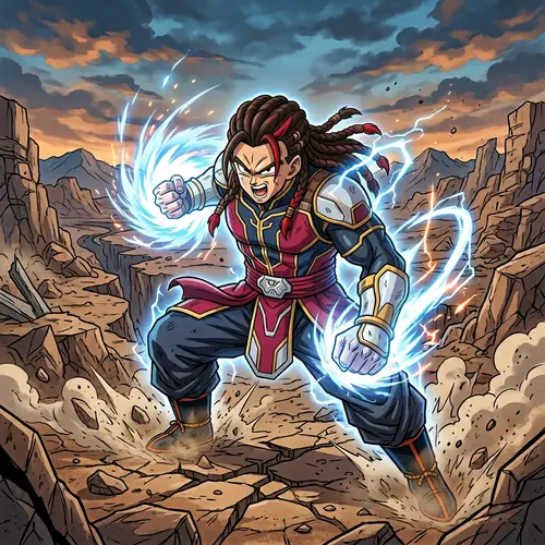 Original Dragon Ball Z OC Character Design