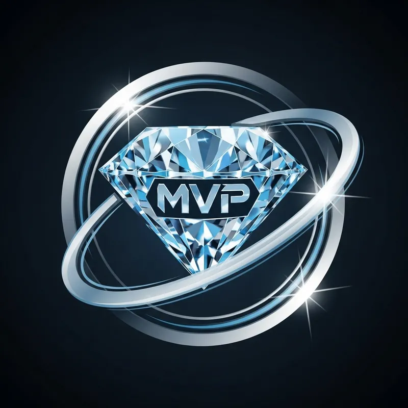 MVP Diamond Gaming Logo - Shine in Victory