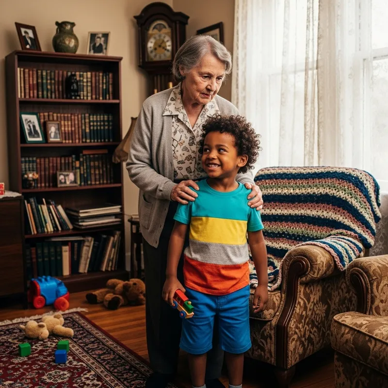 Grandmother Disciplines Child: Building Strong Family Bonds