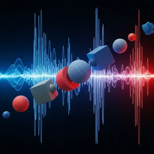 Electromagnetic Materials Abstract Design | Cosmic Vibrant Colors