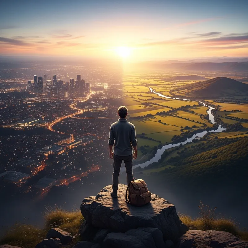 Embracing Simplicity: Transition to Tranquil Rural Living