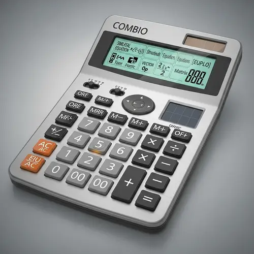 Combo Calculator: Advanced Features and Eco-Friendly Design