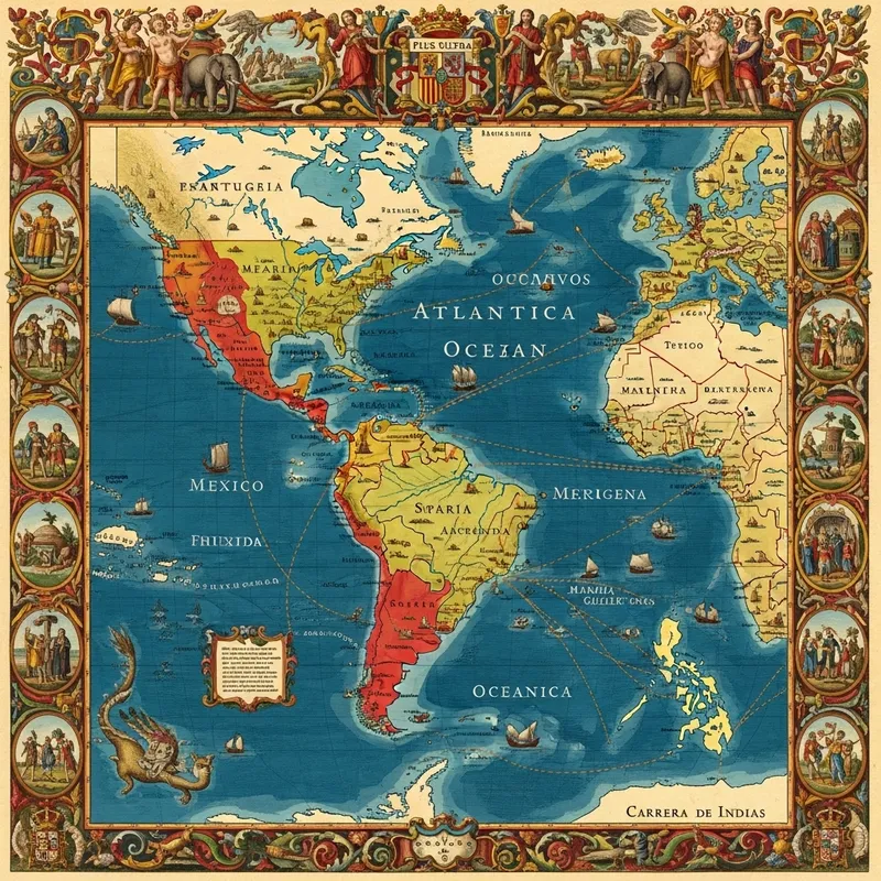 Spanish Empire Map: The Ultimate Guide | 16th Century