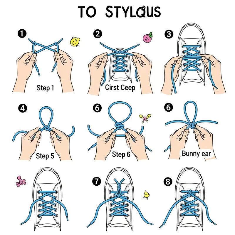 8 Stylish Steps to Mastering Shoe Lace Tying
