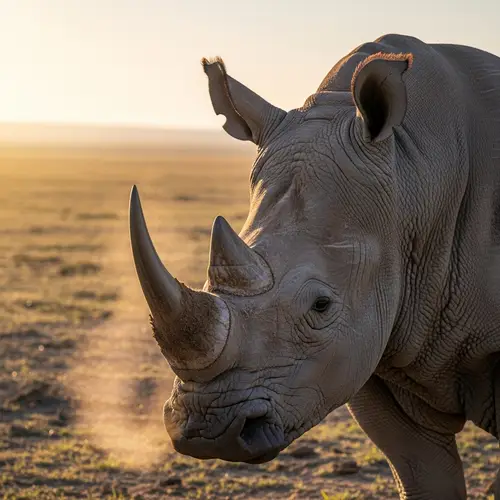Majestic Rhino: Symbol of Natural Power