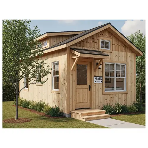 Charming $100 House for Sale | Small Wood Exterior, Cozy Interior