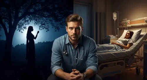 Man's Internal Conflict Between Duty and Desire