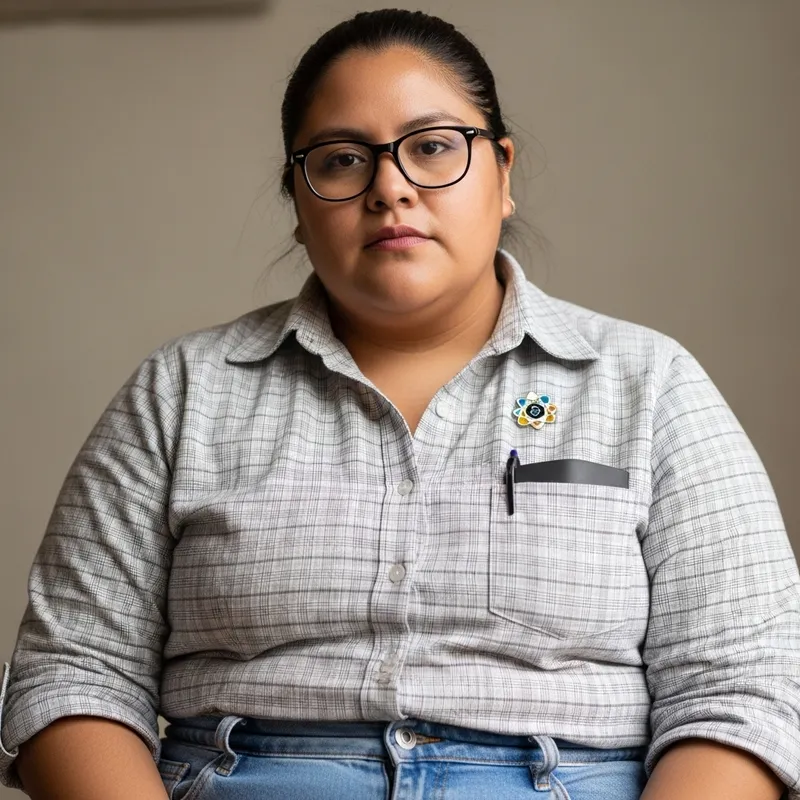 Hispanic Woman with Round Face | Bolivian Style Clothing