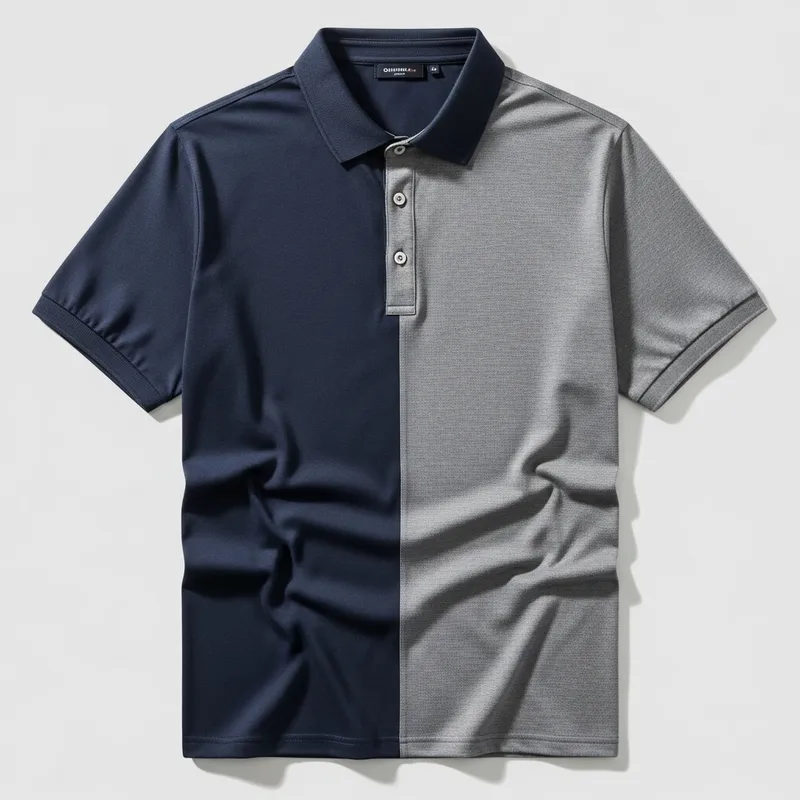 Men's Polo Shirt - Classic Short Sleeve Design