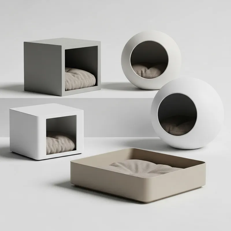 Modern Minimalistic Cat Beds - Stylish Selections for Cats