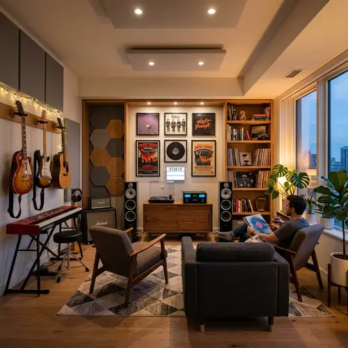Modern Music Room Interior Design Ideas