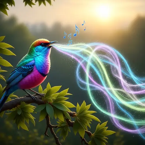 Healing Melodies: The Bird's Soothing Voice