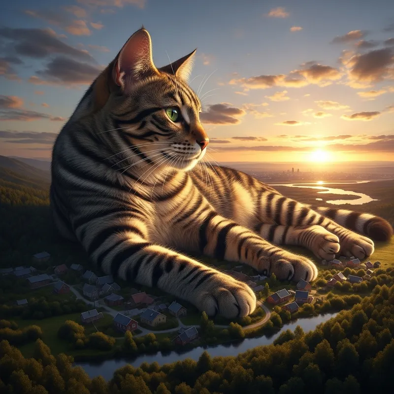 Huge Cat - Super-Sized Feline Marvel