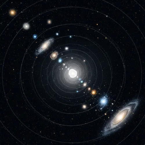 The Big Bang Theory: A Visual Narrative of Universe's Origin and Evolution