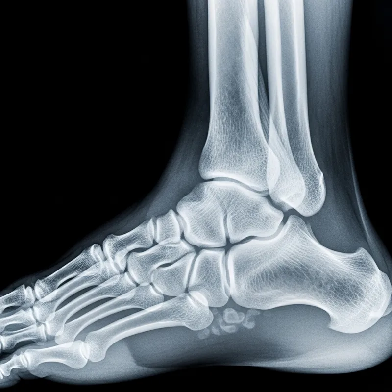 Human Foot X-ray: Detailed Anatomy of Bones and Joints Human Foot X-ray: Detailed Anatomy of Bones and Joints