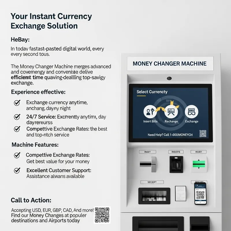 Money Changer Machine: Fast, Convenient, 24/7 Currency Exchange