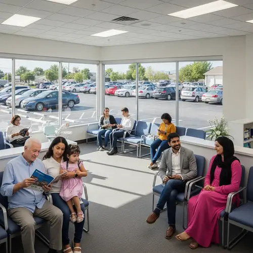 Modern Dental Clinic with Diverse Patients | Dentist Practice