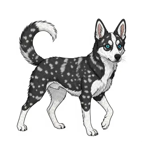 Unique Dog Imagery: Unusual Canine Creature Design