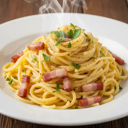 Authentic Pasta Carbonara: Traditional Italian Dish