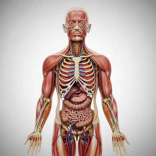 Detailed Human Body Anatomy Image for YouTube