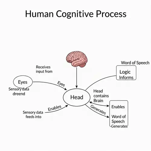 Human Cognitive Processes Mind Map