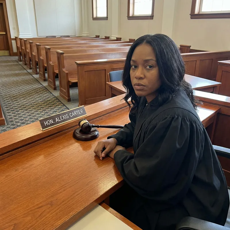 Professional Judge Portrait - Capture Your Authority