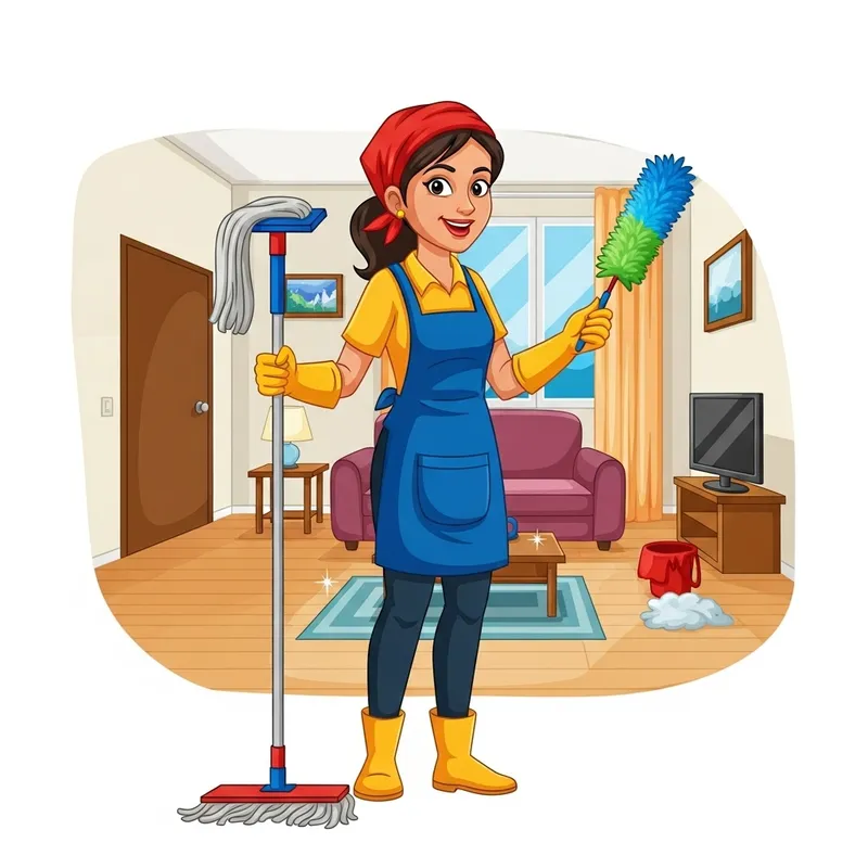 South Asian Housemaid Expert Cleaning Services | Housekeeping Tools South Asian Housemaid Expert Cleaning Services | Housekeeping Tools
