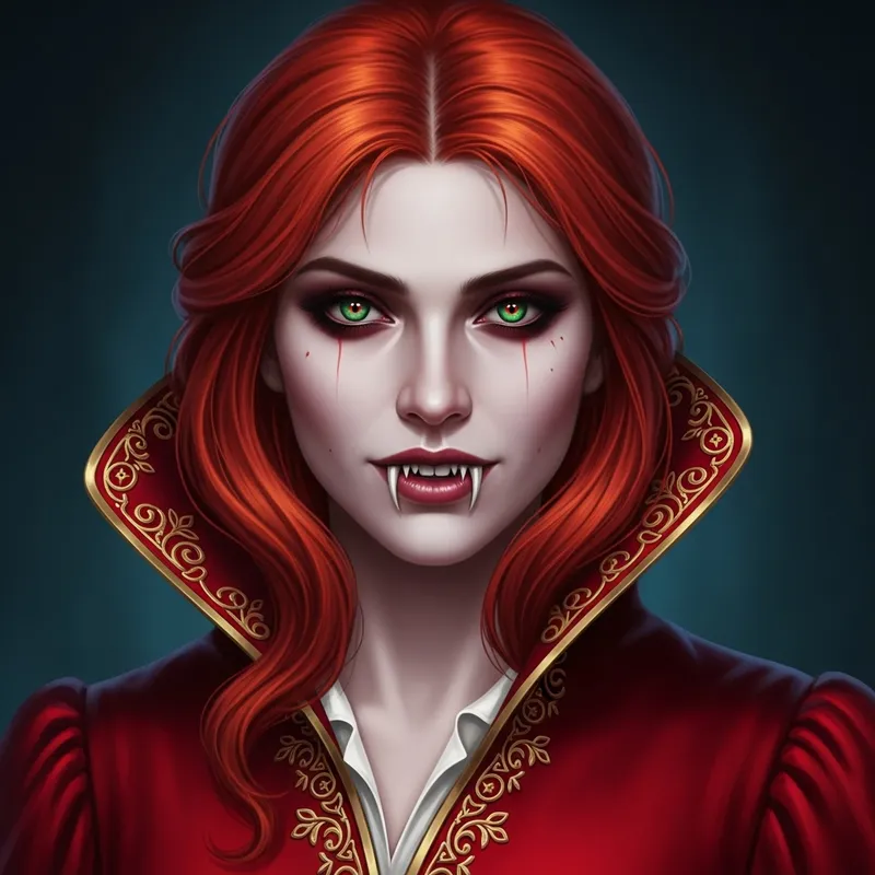 Triss Merigold Vampire - The Witcher Fan Art