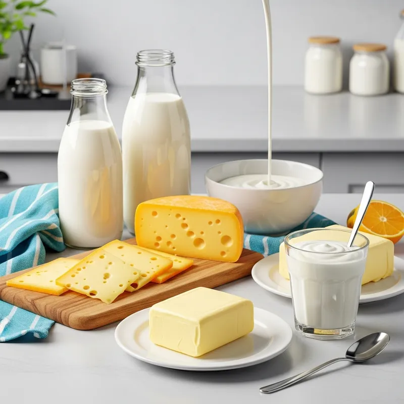 Modern & Vibrant Dairy Products: Fresh Milk, Cheese & More Modern & Vibrant Dairy Products: Fresh Milk, Cheese & More