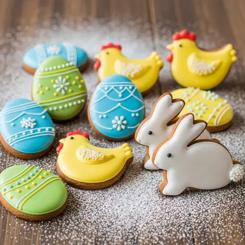 Delicious Easter Gingerbread Cookies Collection