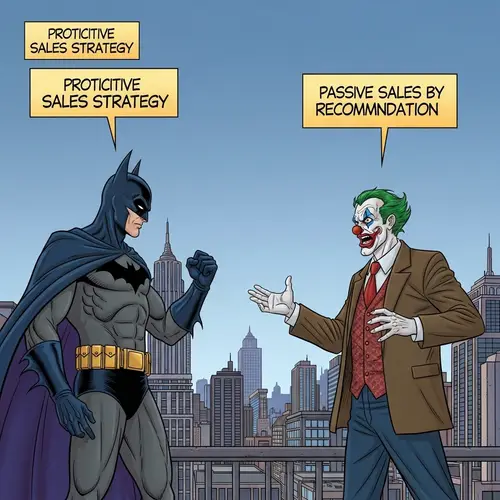 Joker and Batman engaged in a heated debate, Comic book