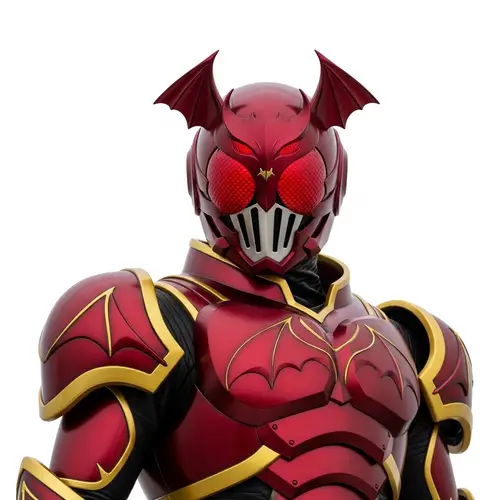 Kamen Rider Kiva - Mighty Hero in Crimson and Gold