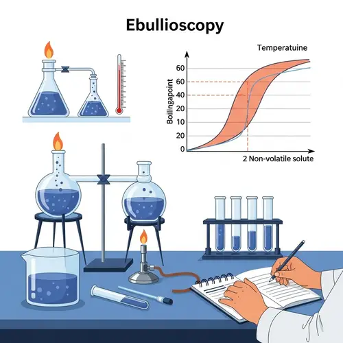 Ebulloscopia: Scientific Boiling Point Elevation Concept