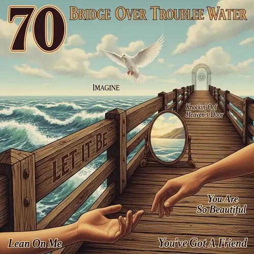 1970s Inspired Album Cover Art