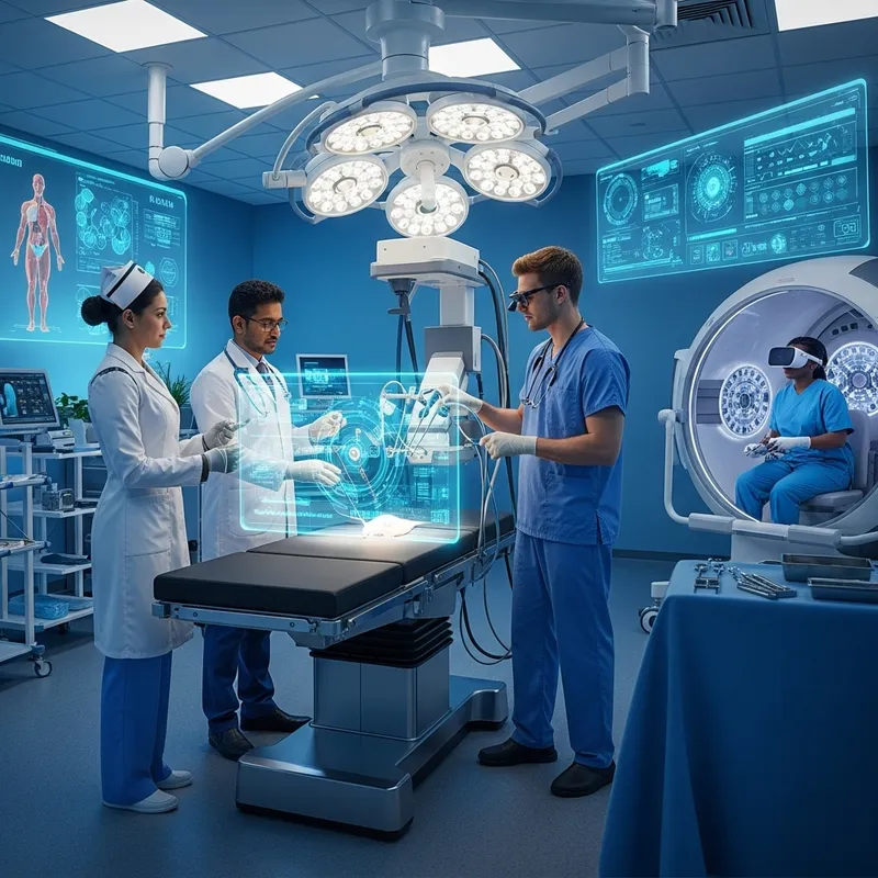 Futuristic Medical Training with AI and VR Technology