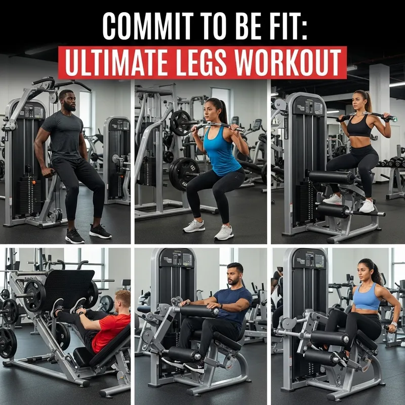 Commit to be Fit: Ultimate Legs Workout