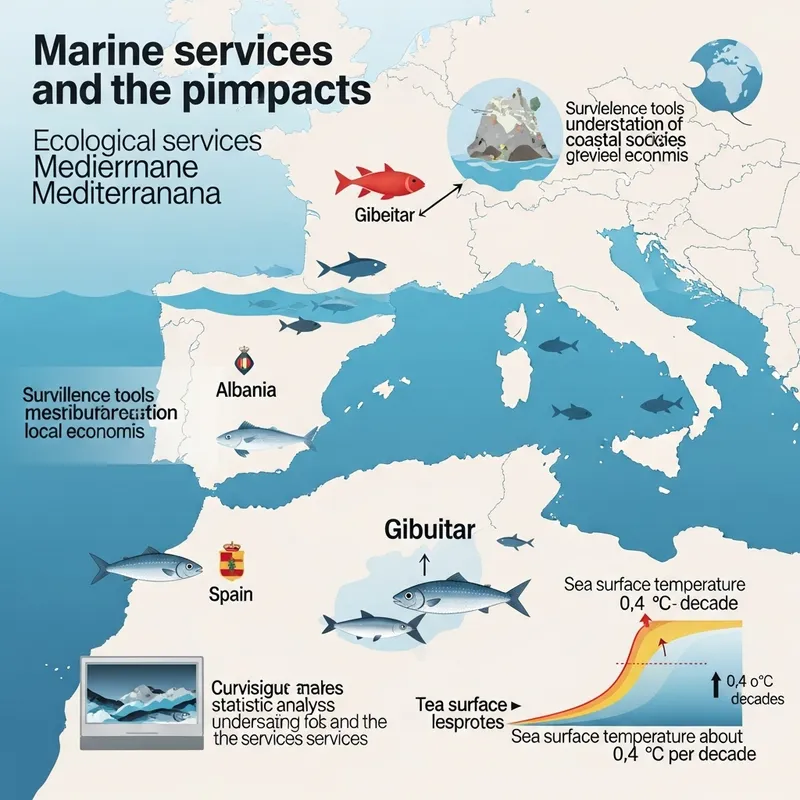 Ecological Services and Climate Change in the Mediterranean Sea