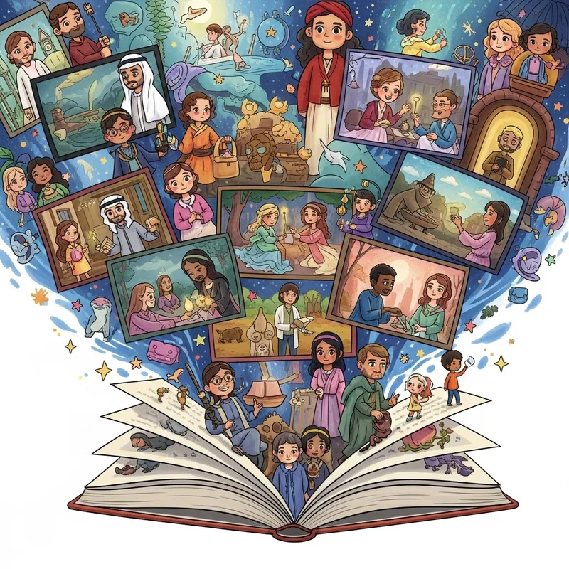 Discover the Magic of Storytelling with Whimsical Illustrations Discover the Magic of Storytelling with Whimsical Illustrations