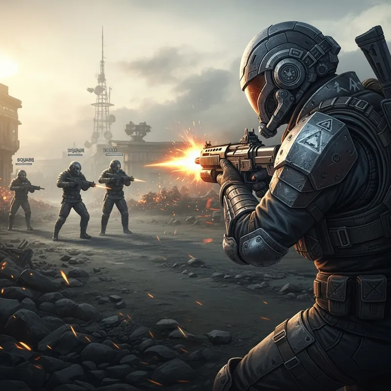 Garena Free Fire Solo vs Squad Gameplay - Intense Battle Garena Free Fire Solo vs Squad Gameplay - Intense Battle