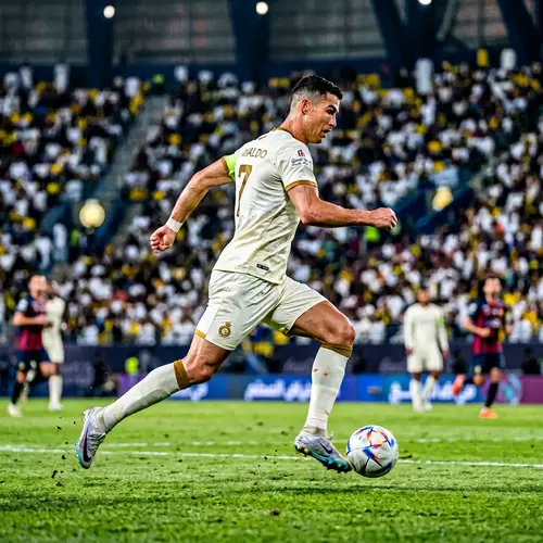 Cristiano Ronaldo: Dynamic Action Shot