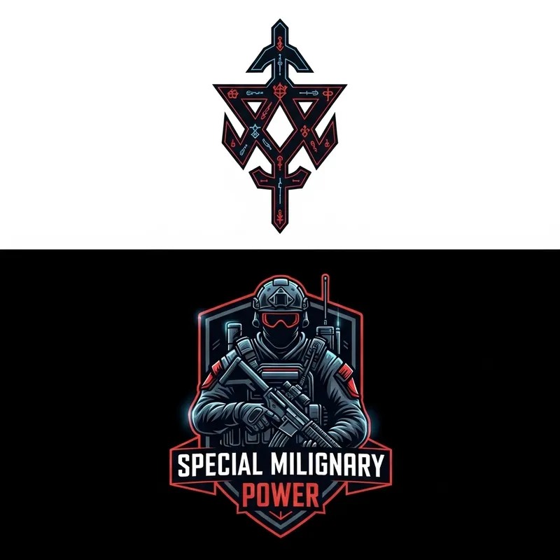 Alagady Special Forces Logo - Emblem of Secrecy and Power Alagady Special Forces Logo - Emblem of Secrecy and Power