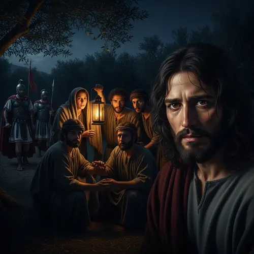 Jesus Meets Pilate: A Somber Night Encounter